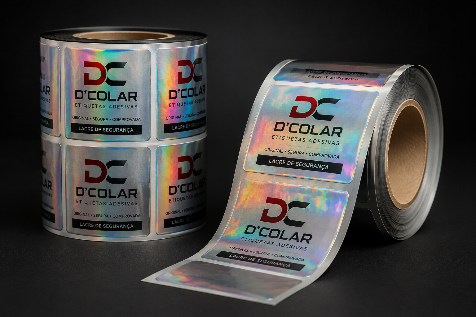 Selos Holográficos — D'Colar