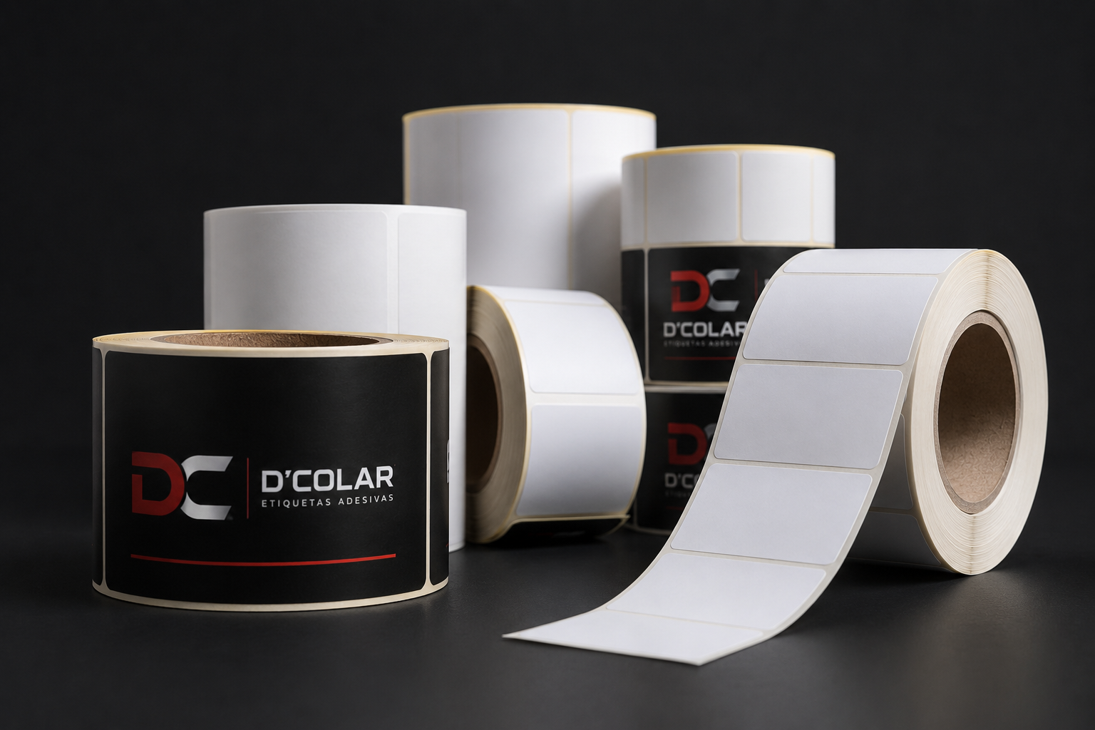 Rótulos e Etiquetas Adesivas — D'Colar